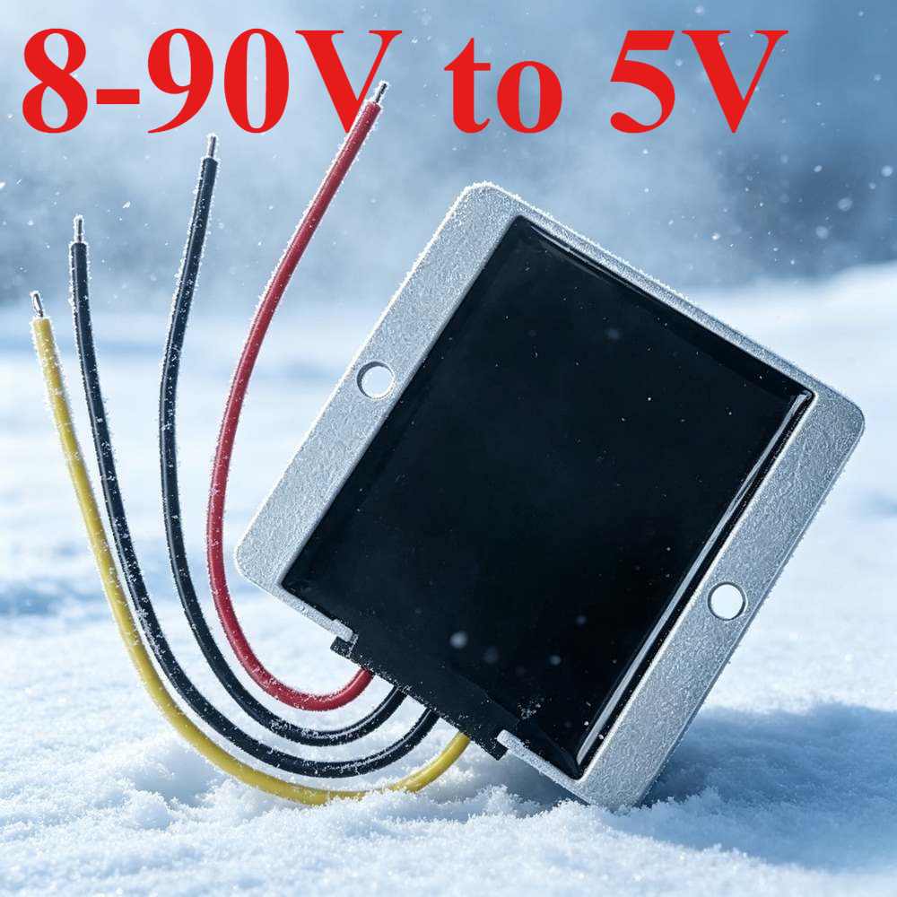 72V 15A Fast Charger - ตัวแปลงไฟ DC 10-90V เป็น 5V ตัวปรับแรงดันไฟ