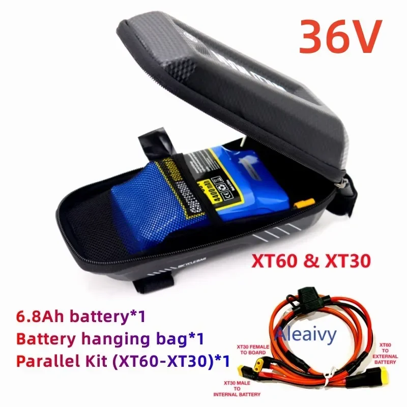 36/48V แบตเตอรี่ 4.4Ah 6.8Ah 4 - 60V 50Ah Electric Scooter Battery บทวิจารณ์และราคา
