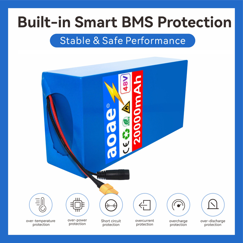 แบตเตอรี่สกู๊ตเตอร์ไฟฟ้า 48V 1 - 60V 50Ah Electric Scooter Battery บทวิจารณ์และราคา