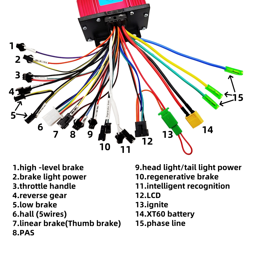 ไฟฟ้าจักรยานสกู๊ตเตอร์Controll - Kelly Kls7230S Controller บทวิจารณ์และราคา