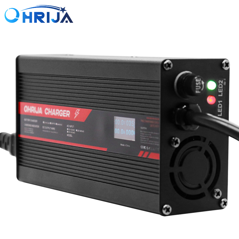 OHRIJA 67.2V 5A เครื่องชาร์จแบ - 84V 20A Smart Charger บทวิจารณ์และราคา