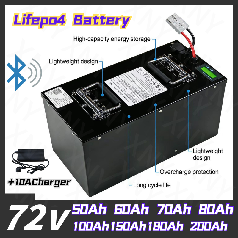แบตเตอรี่ลิเธียม XNY-72V LifeP - 72V 40Ah Lifepo4 Battery Pack บทวิจารณ์และราคา