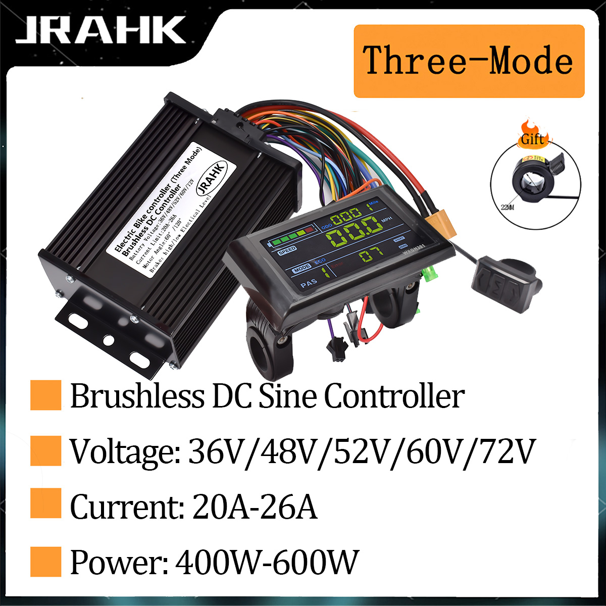 JRAHK 36 V-72 V 400 W-600 W BL - Kelly Kls7230S Controller บทวิจารณ์และราคา