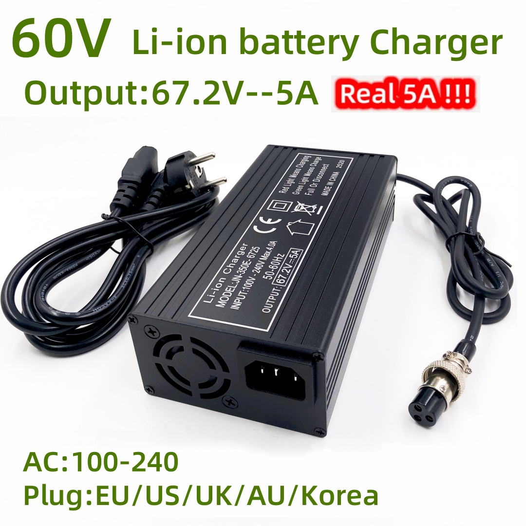 67.2V 5A ชาร์จเร็ว 5A สำหรับรถ - 84V 20A Smart Charger บทวิจารณ์และราคา